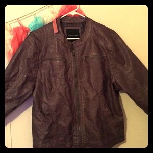 Leather jacket